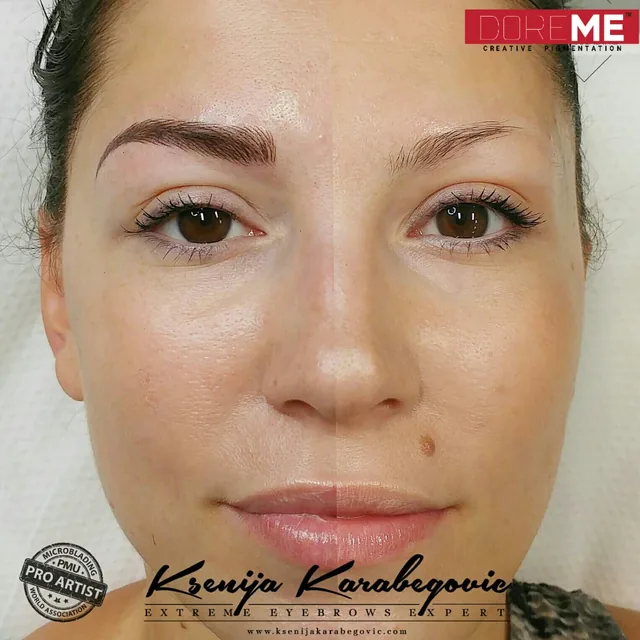 Brow work by Ksenija Karabegovic, photograph 3
