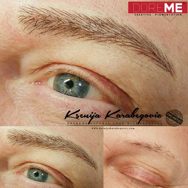 Brow work by Ksenija Karabegovic, photograph 5