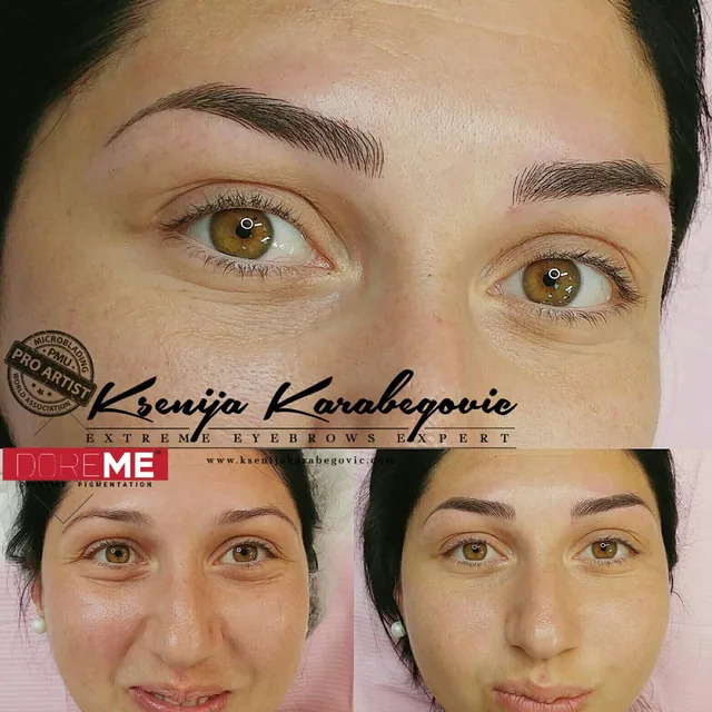 Brow work by Ksenija Karabegovic, photograph 6