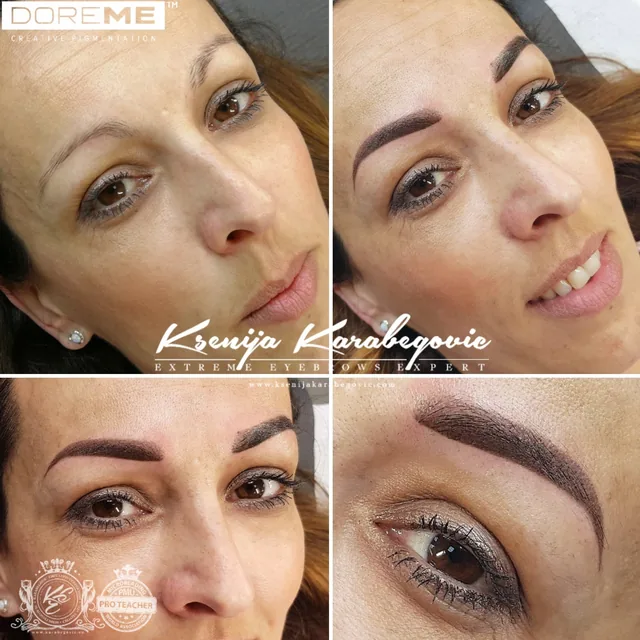 Brow work by Ksenija Karabegovic, photograph 8