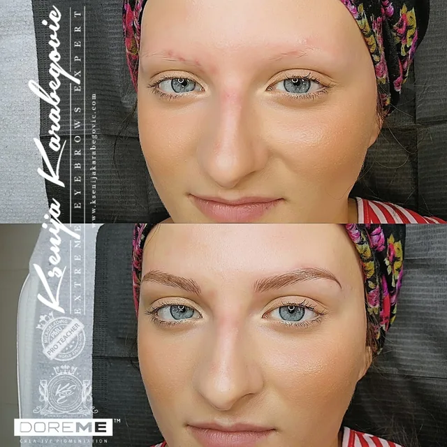 Brow work by Ksenija Karabegovic, photograph 9