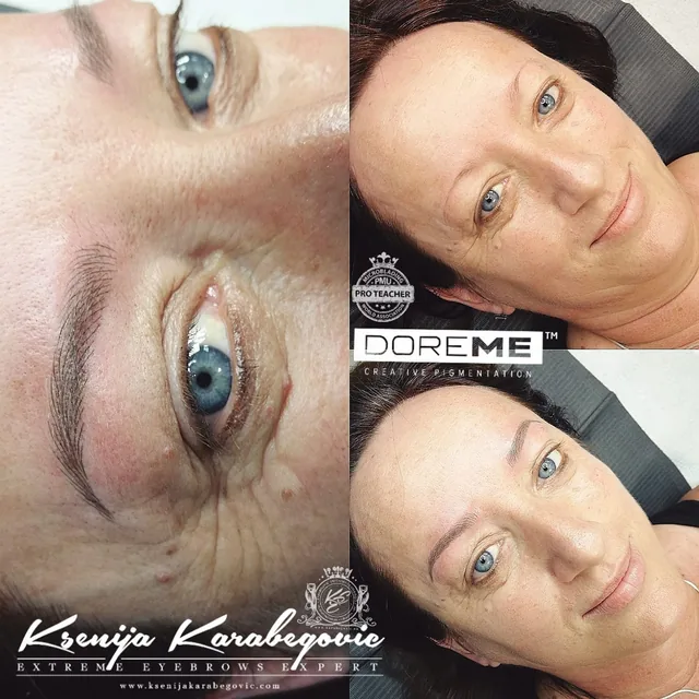 Brow work by Ksenija Karabegovic, photograph 10