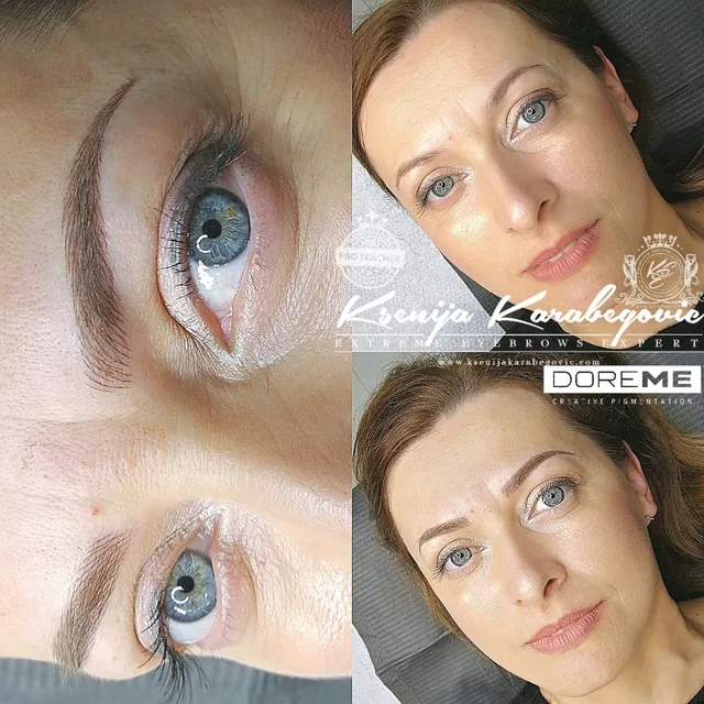 Brow work by Ksenija Karabegovic, photograph 11