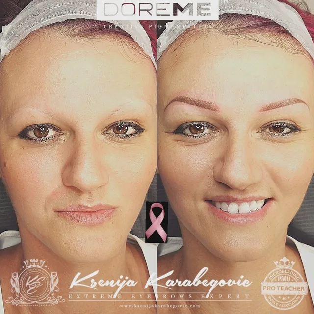Brow work by Ksenija Karabegovic, photograph 15