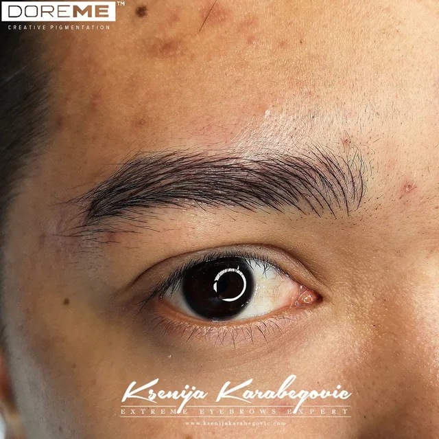 Brow work by Ksenija Karabegovic, photograph 19