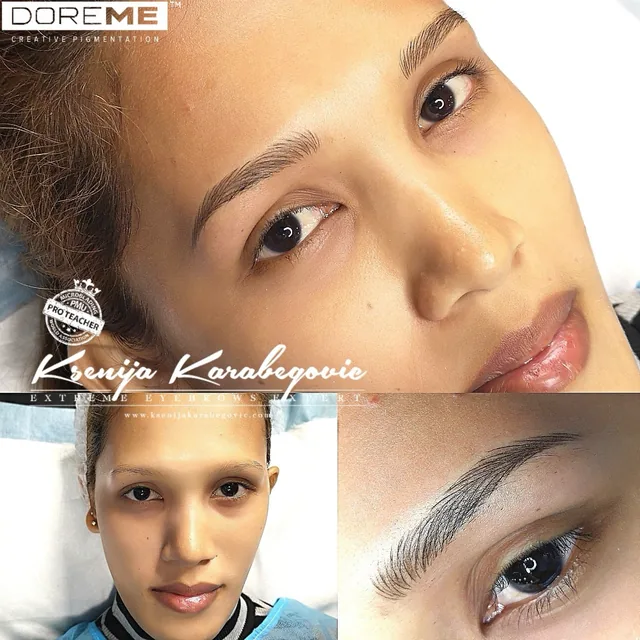 Brow work by Ksenija Karabegovic, photograph 20