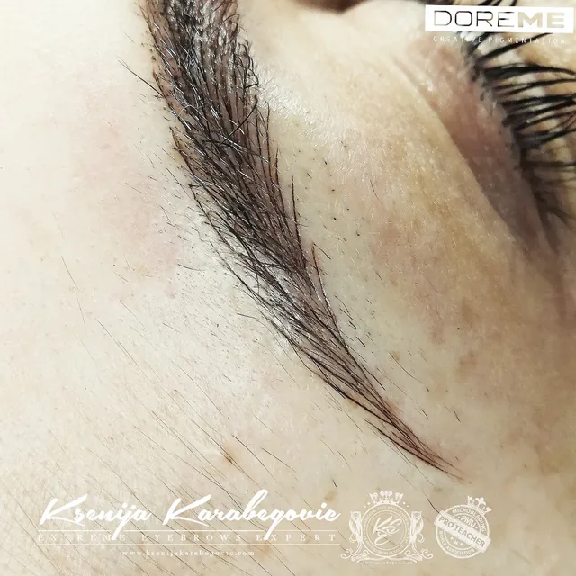 Brow work by Ksenija Karabegovic, photograph 21