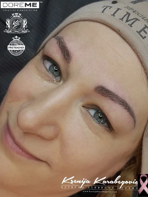 Brow work by Ksenija Karabegovic, photograph 24