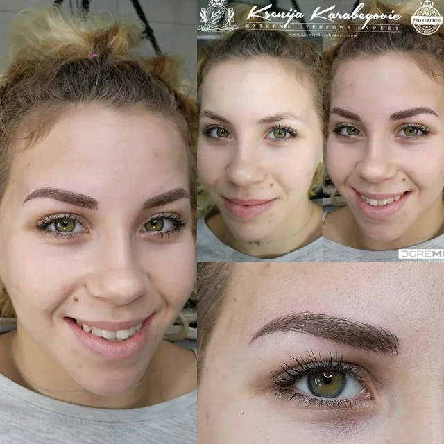 Brow work by Ksenija Karabegovic, photograph 25