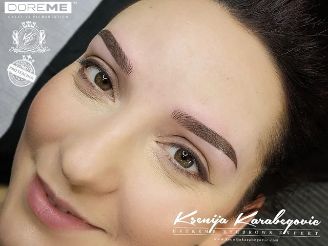 Brow work by Ksenija Karabegovic, photograph 27