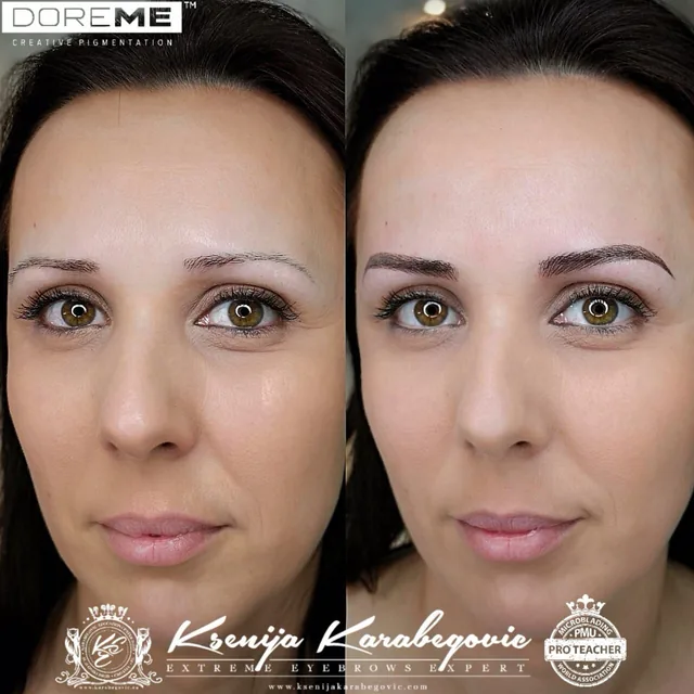 Brow work by Ksenija Karabegovic, photograph 29