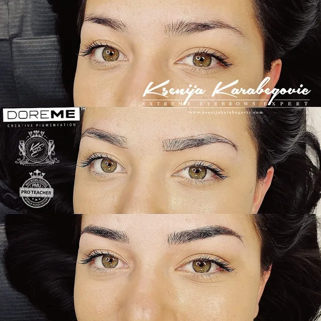 Brow work by Ksenija Karabegovic, photograph 36