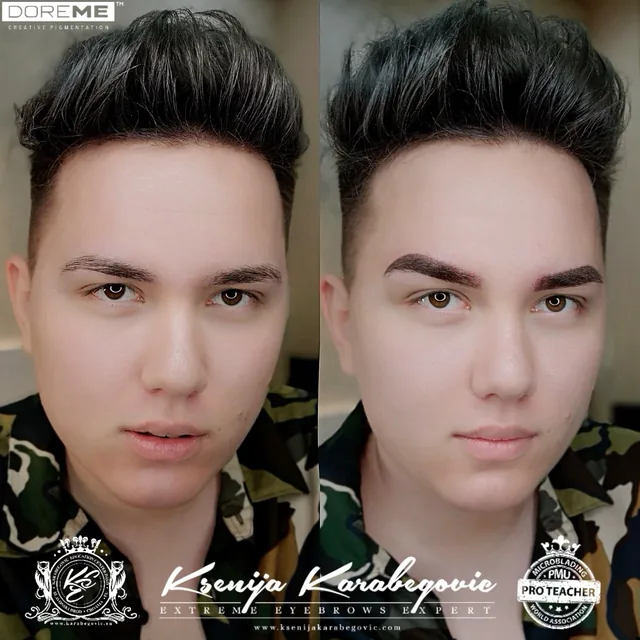 Brow work by Ksenija Karabegovic, photograph 41