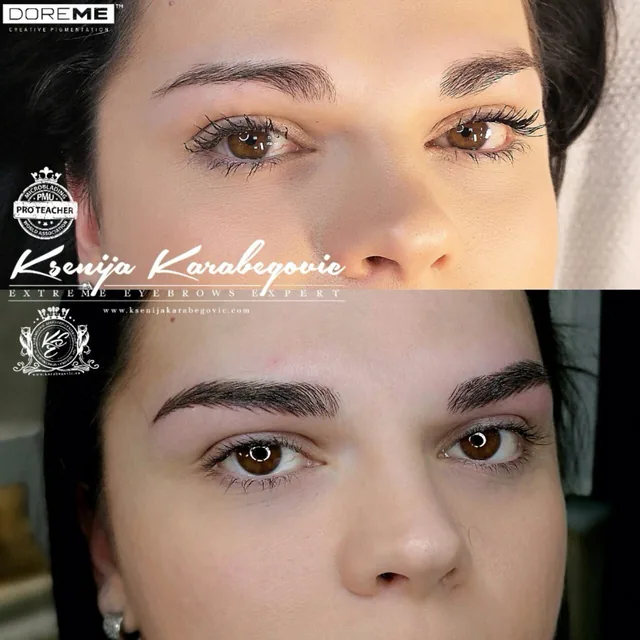 Brow work by Ksenija Karabegovic, photograph 42