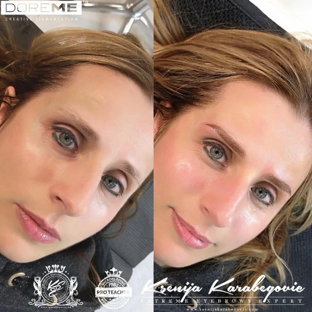 Brow work by Ksenija Karabegovic, photograph 48