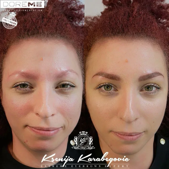 Brow work by Ksenija Karabegovic, photograph 49
