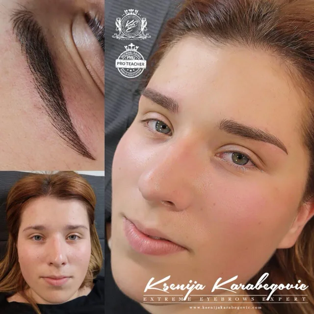 Brow work by Ksenija Karabegovic, photograph 50
