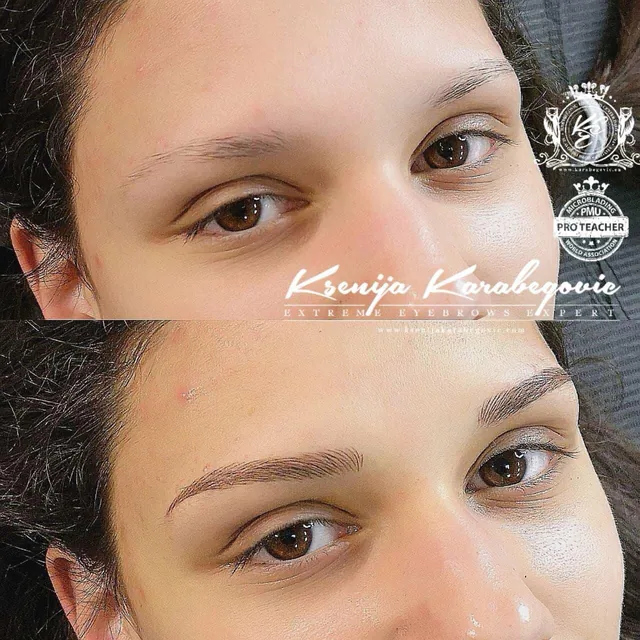Brow work by Ksenija Karabegovic, photograph 51