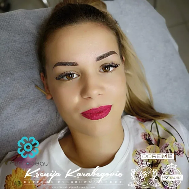 Brow work by Ksenija Karabegovic, photograph 54