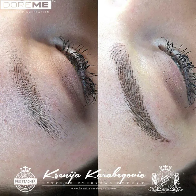 Brow work by Ksenija Karabegovic, photograph 58
