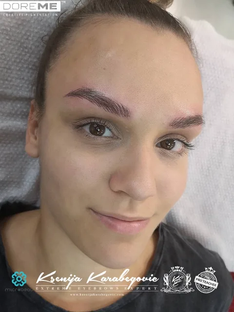 Brow work by Ksenija Karabegovic, photograph 63