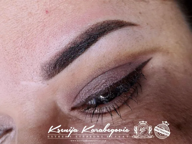 Brow work by Ksenija Karabegovic, photograph 65