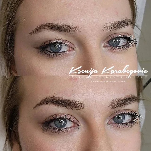 Brow work by Ksenija Karabegovic, photograph 68