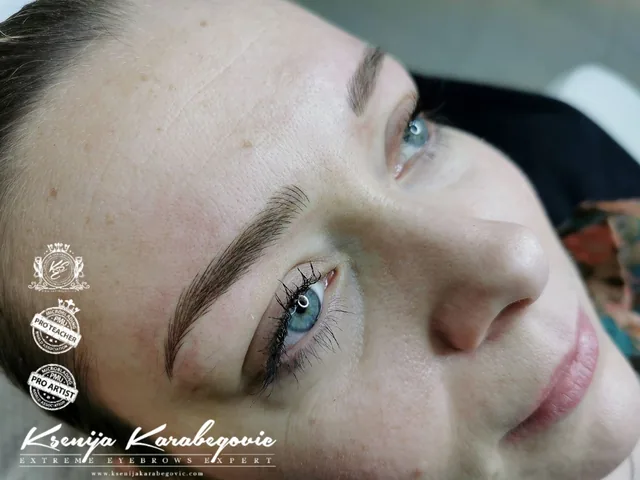 Brow work by Ksenija Karabegovic, photograph 77