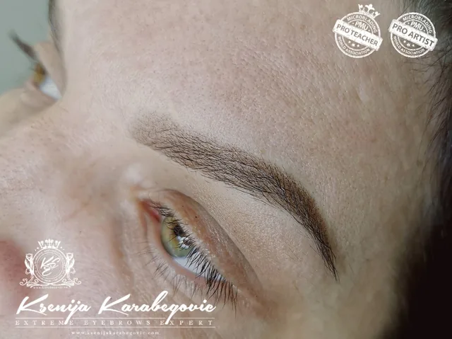 Brow work by Ksenija Karabegovic, photograph 82