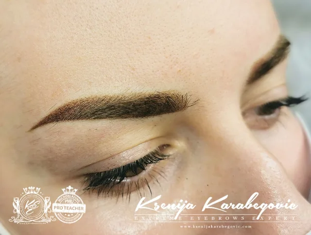 Brow work by Ksenija Karabegovic, photograph 85