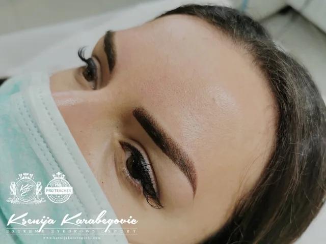 Brow work by Ksenija Karabegovic, photograph 86