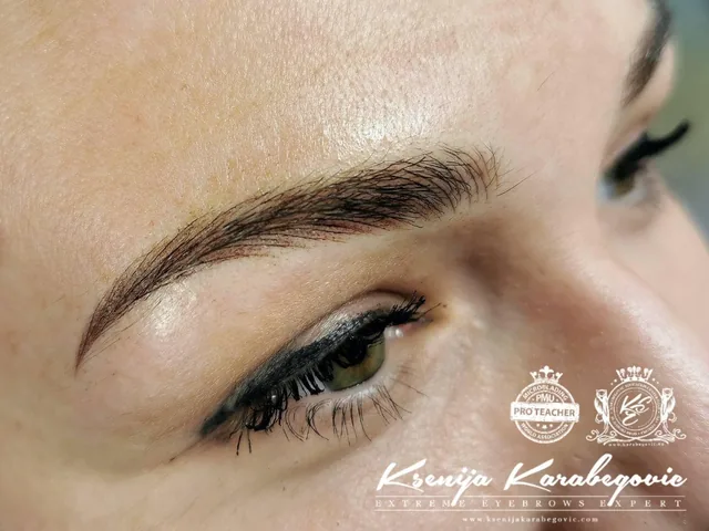 Brow work by Ksenija Karabegovic, photograph 87