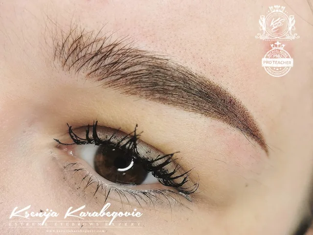 Brow work by Ksenija Karabegovic, photograph 88