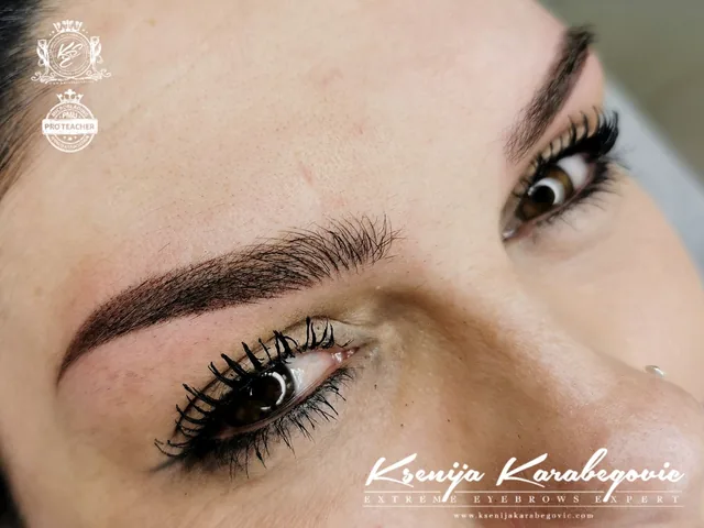 Brow work by Ksenija Karabegovic, photograph 91
