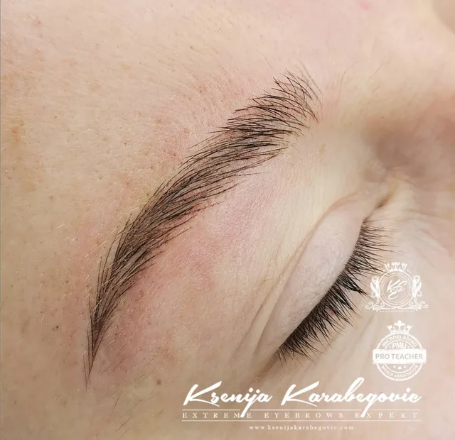 Brow work by Ksenija Karabegovic, photograph 92