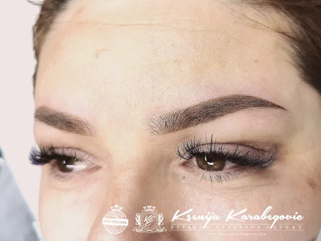 Brow work by Ksenija Karabegovic, photograph 93