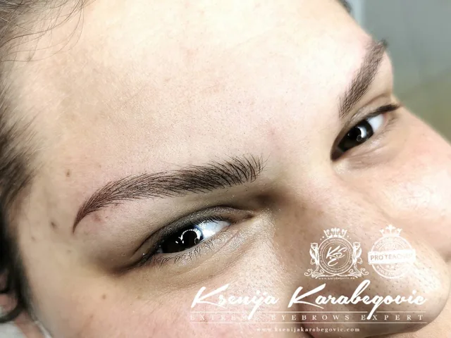 Brow work by Ksenija Karabegovic, photograph 95
