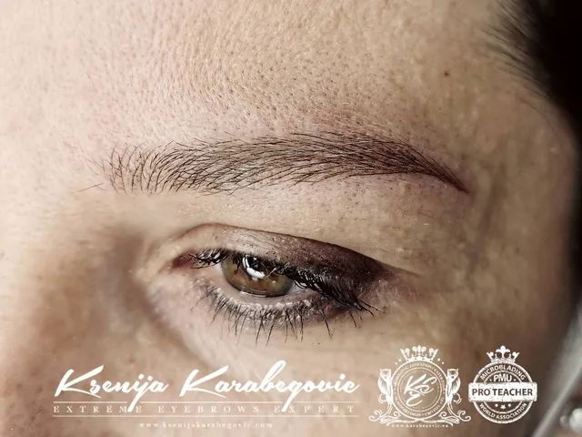 Brow work by Ksenija Karabegovic, photograph 97
