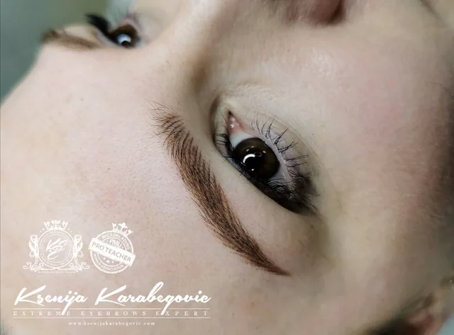 Brow work by Ksenija Karabegovic, photograph 98
