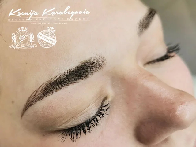 Brow work by Ksenija Karabegovic, photograph 99