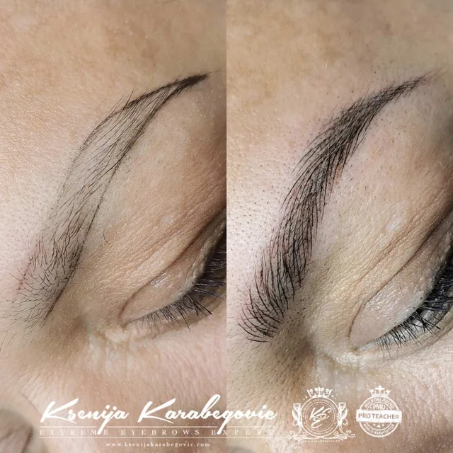 Brow work by Ksenija Karabegovic, photograph 101