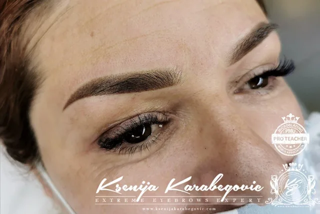 Brow work by Ksenija Karabegovic, photograph 106