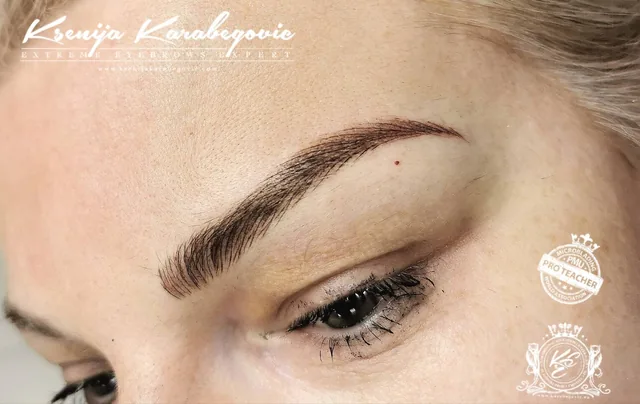Brow work by Ksenija Karabegovic, photograph 107