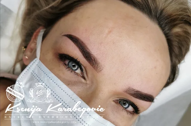 Brow work by Ksenija Karabegovic, photograph 109
