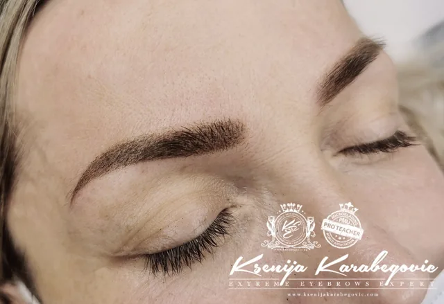Brow work by Ksenija Karabegovic, photograph 120