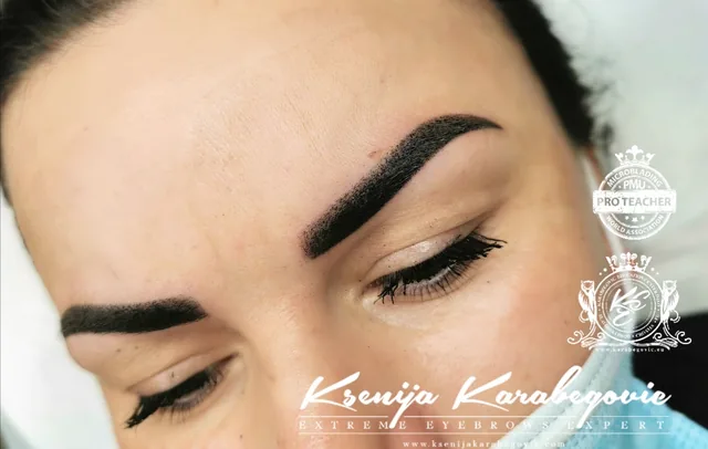 Brow work by Ksenija Karabegovic, photograph 121
