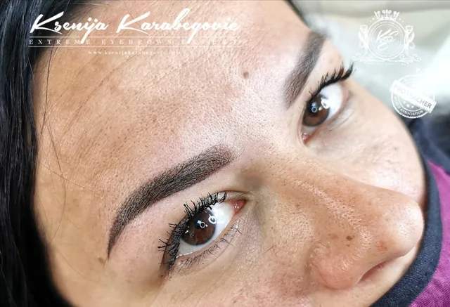 Brow work by Ksenija Karabegovic, photograph 123