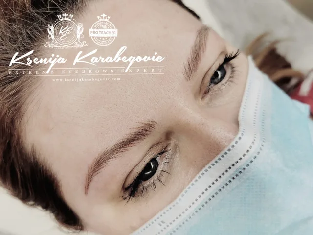 Brow work by Ksenija Karabegovic, photograph 155
