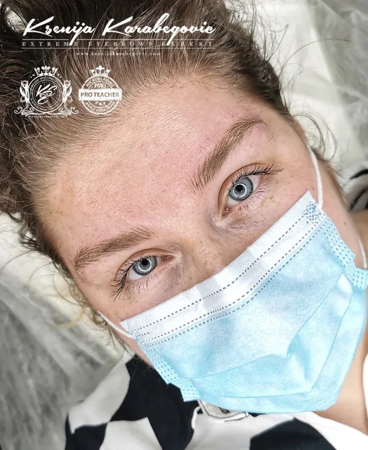 Brow work by Ksenija Karabegovic, photograph 157