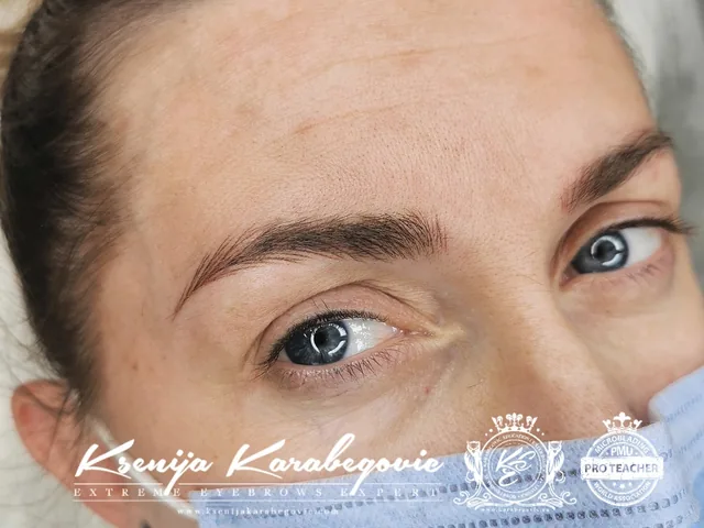 Brow work by Ksenija Karabegovic, photograph 160
